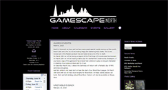 Desktop Screenshot of gamescape-north.com